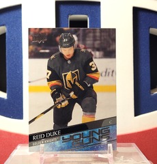 Reid Duke 2020-21 - Young Guns Rookie #202 Upper Deck Series 1